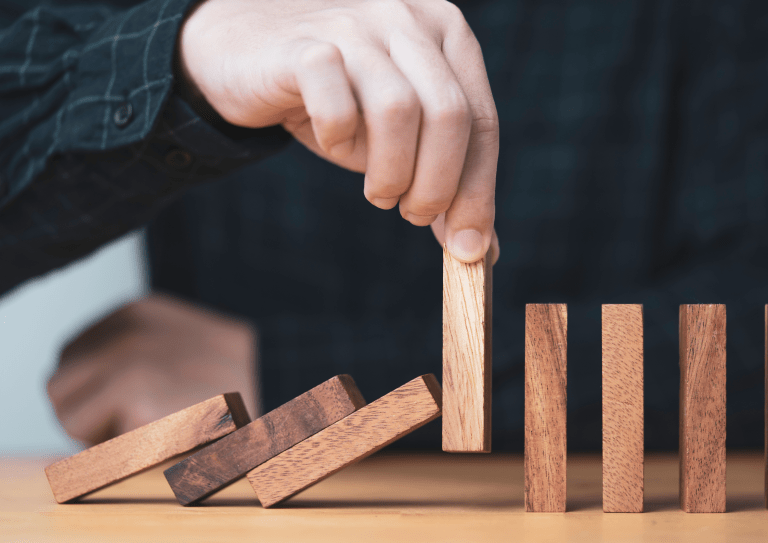 Imagem de capa do blog, representando o tema central do blog: Gestão de risco, suas oportunidades e desafios