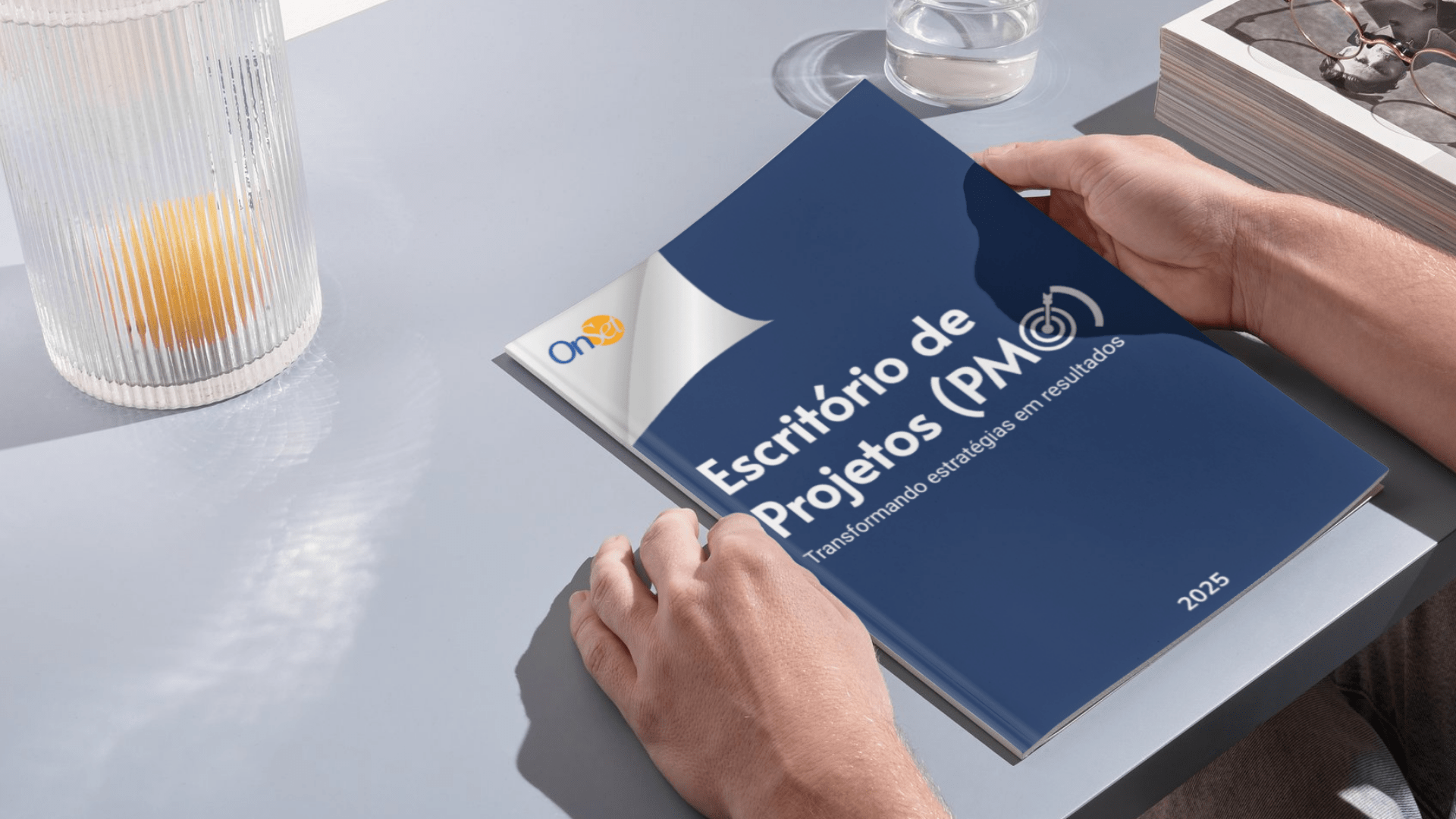 Imagem de capa do blog, que tem como foco apresentar um guia para estruturar um PMO eficiente