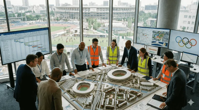 Imagem representando o tema central do blog: Gestão de projetos e lições das Olimpíadas